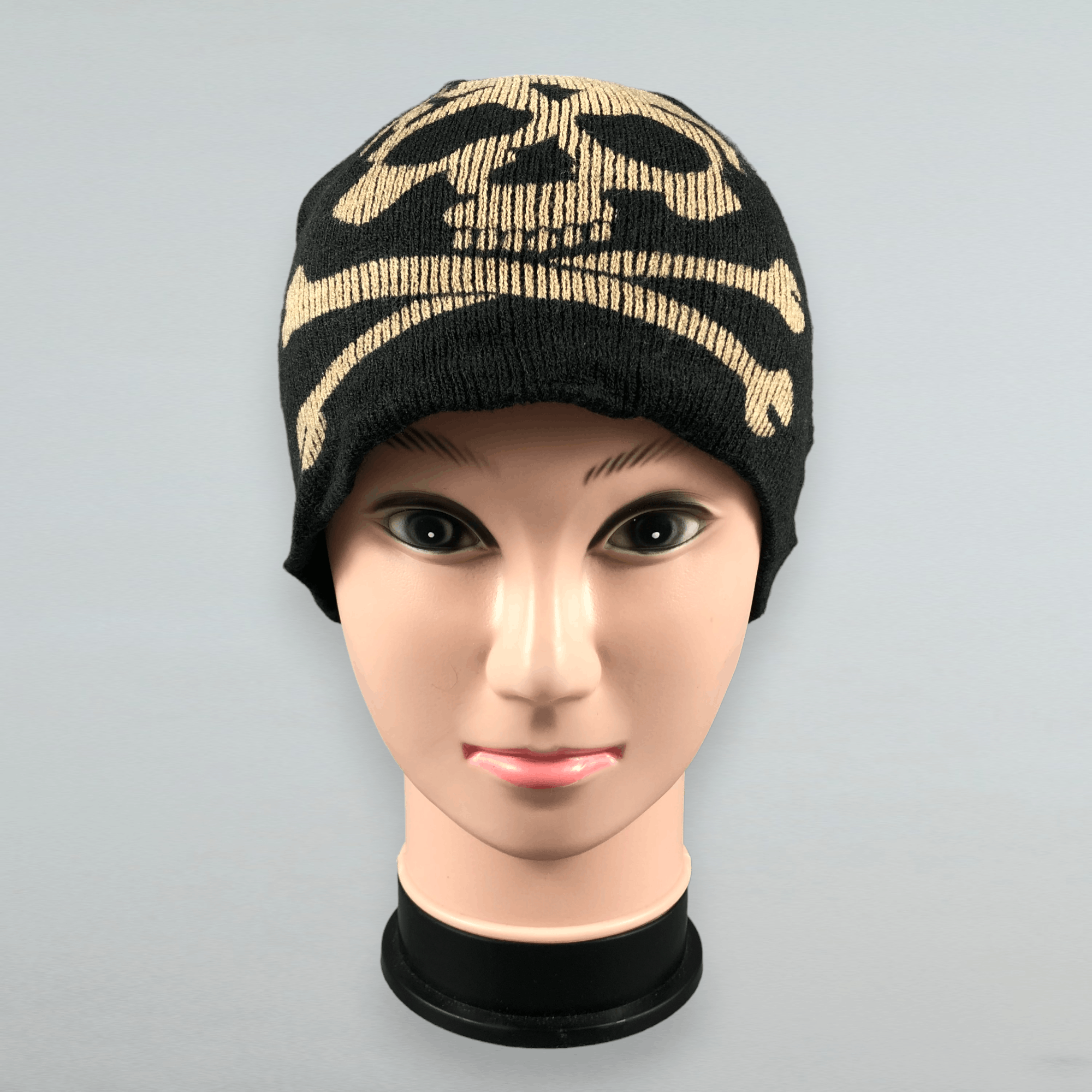 Japanese Brand Japanese Brand Skull Beanie Snow Cap Hat Size ONE SIZE - 1 Thumbnail