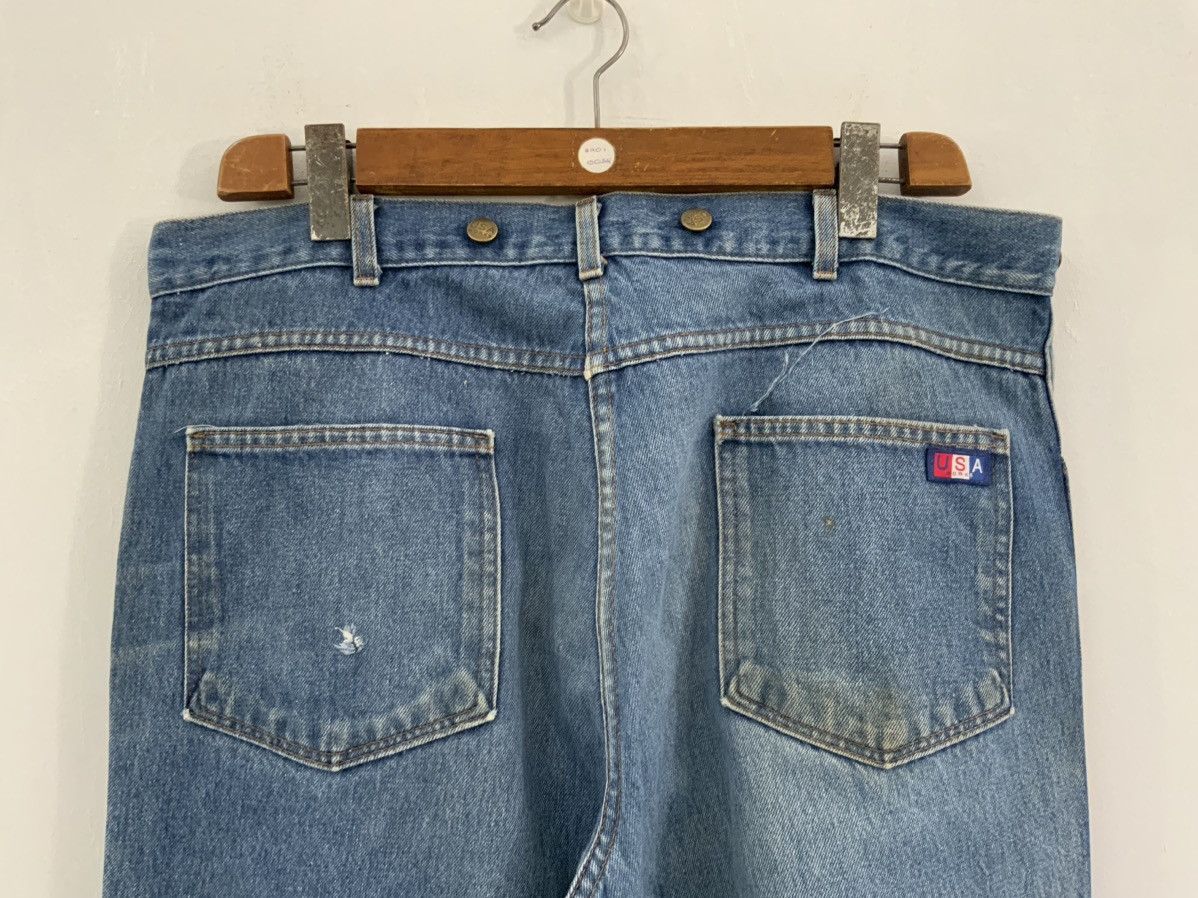 Unsound Rags Diamond Guest Sapko USA Work Vintage Denime Jeans Size US 38 / EU 54 - 8 Thumbnail