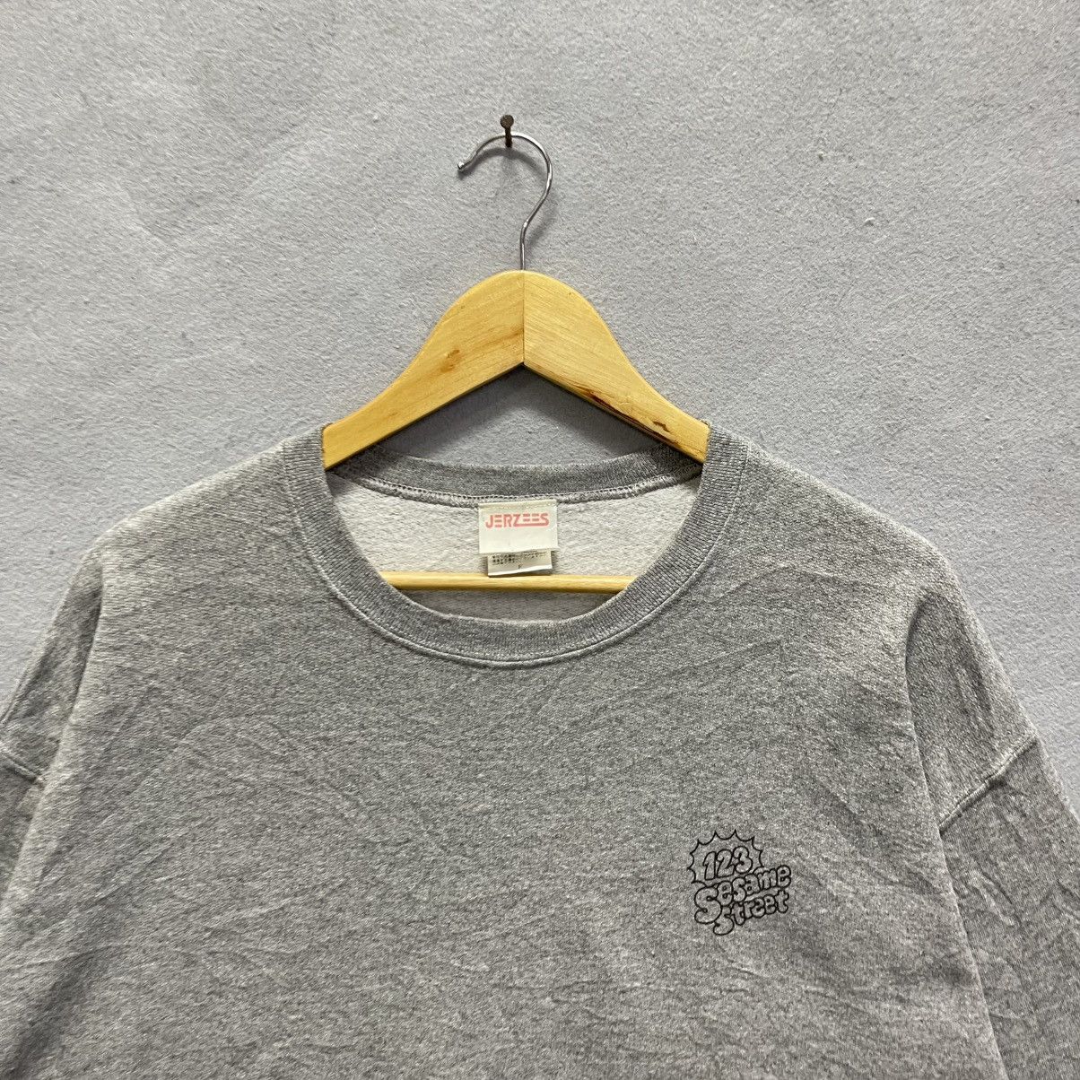 Jerzees Vintage Jerzees Sesame Street Character Crewneck Sweatshirt Size US L / EU 52-54 / 3 - 5 Thumbnail
