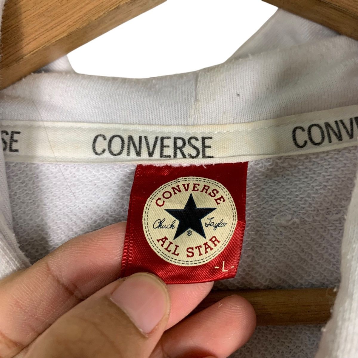 Converse CONVERSE Graphics Printed Pullover Hoodies #1431-C65 Size US L / EU 52-54 / 3 - 12 Thumbnail