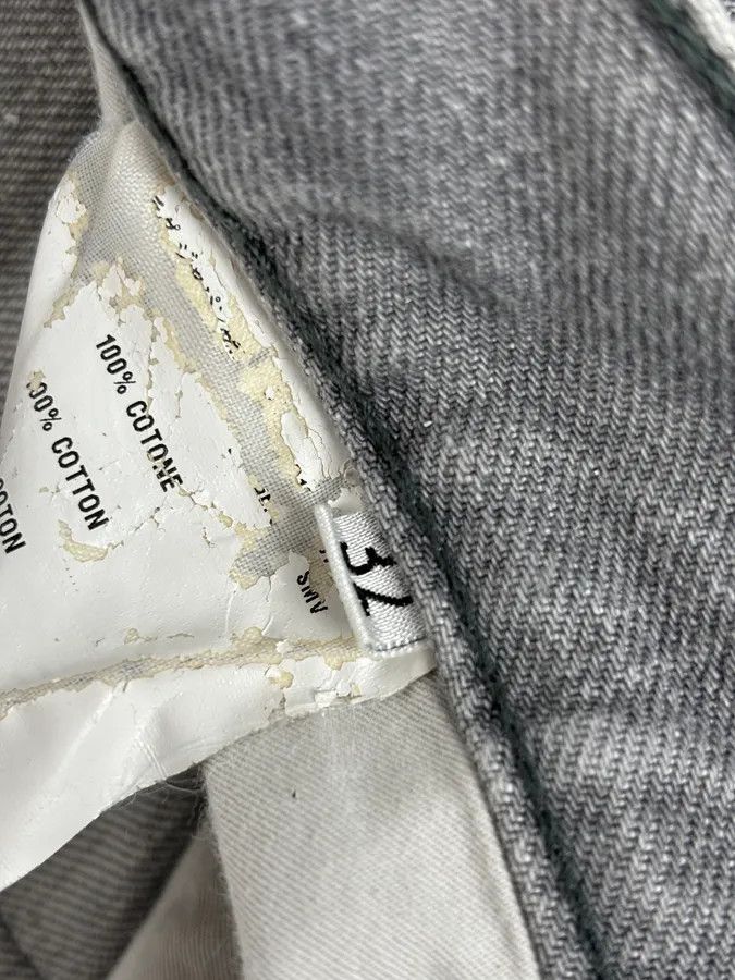 Prada AW2010 Prada Grey Minimalist Slim Denim Jeans Size US 32 / EU 48 - 11 Thumbnail