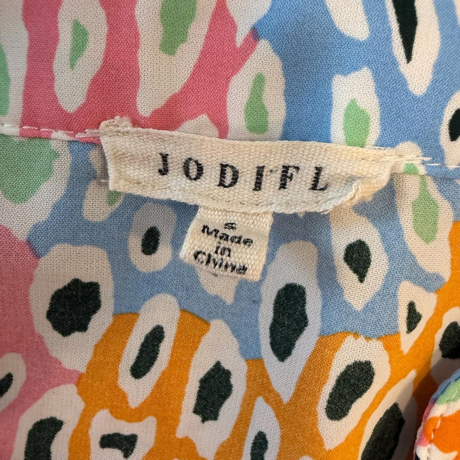 Other Jodifil colorful abstract leopard print polka dot top SZ SM Size S / US 4 / IT 40 - 5 Thumbnail