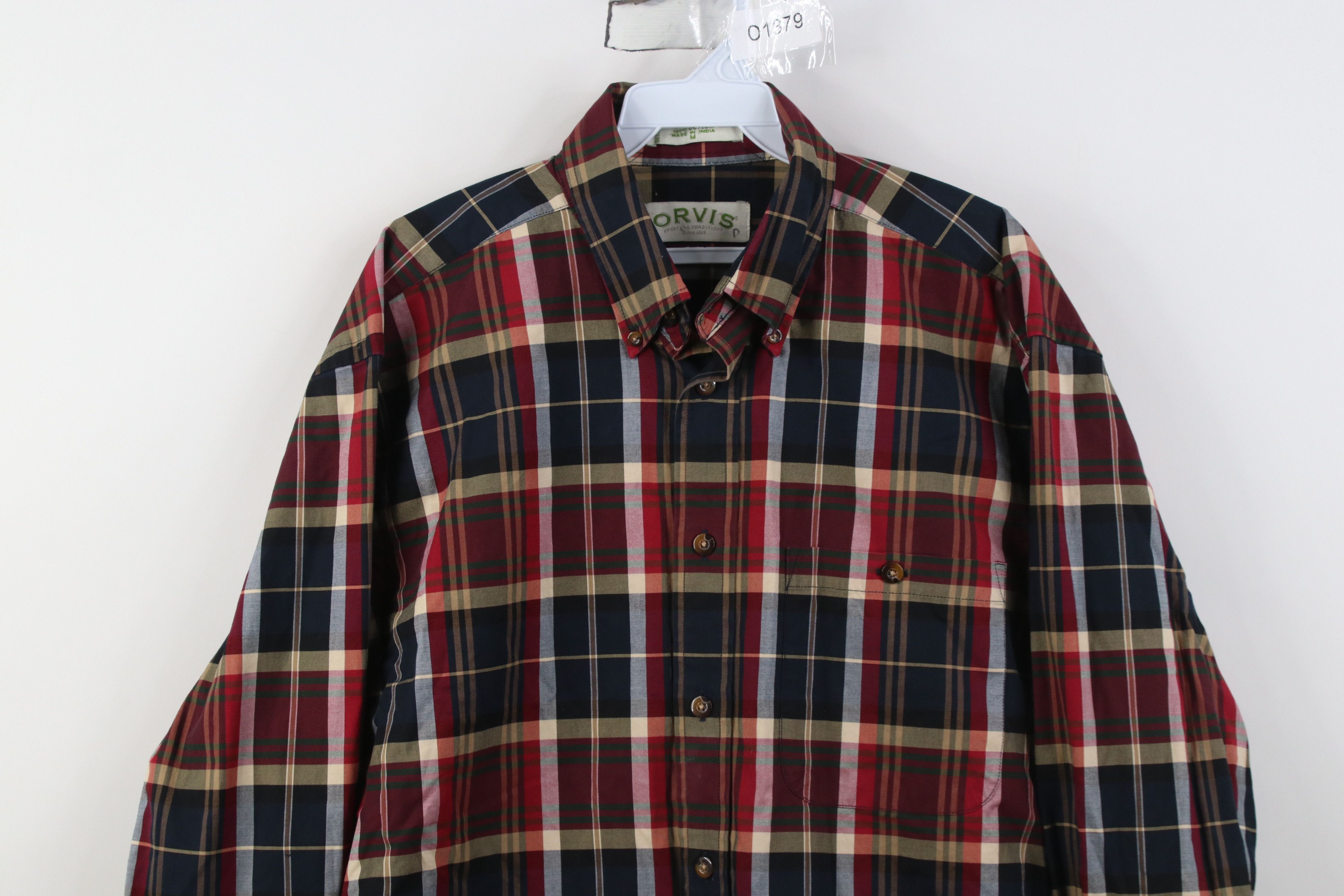 Orvis Vintage Y2K Orvis Heavyweight Collared Button Down Shirt Size US M / EU 48-50 / 2 - 2 Thumbnail