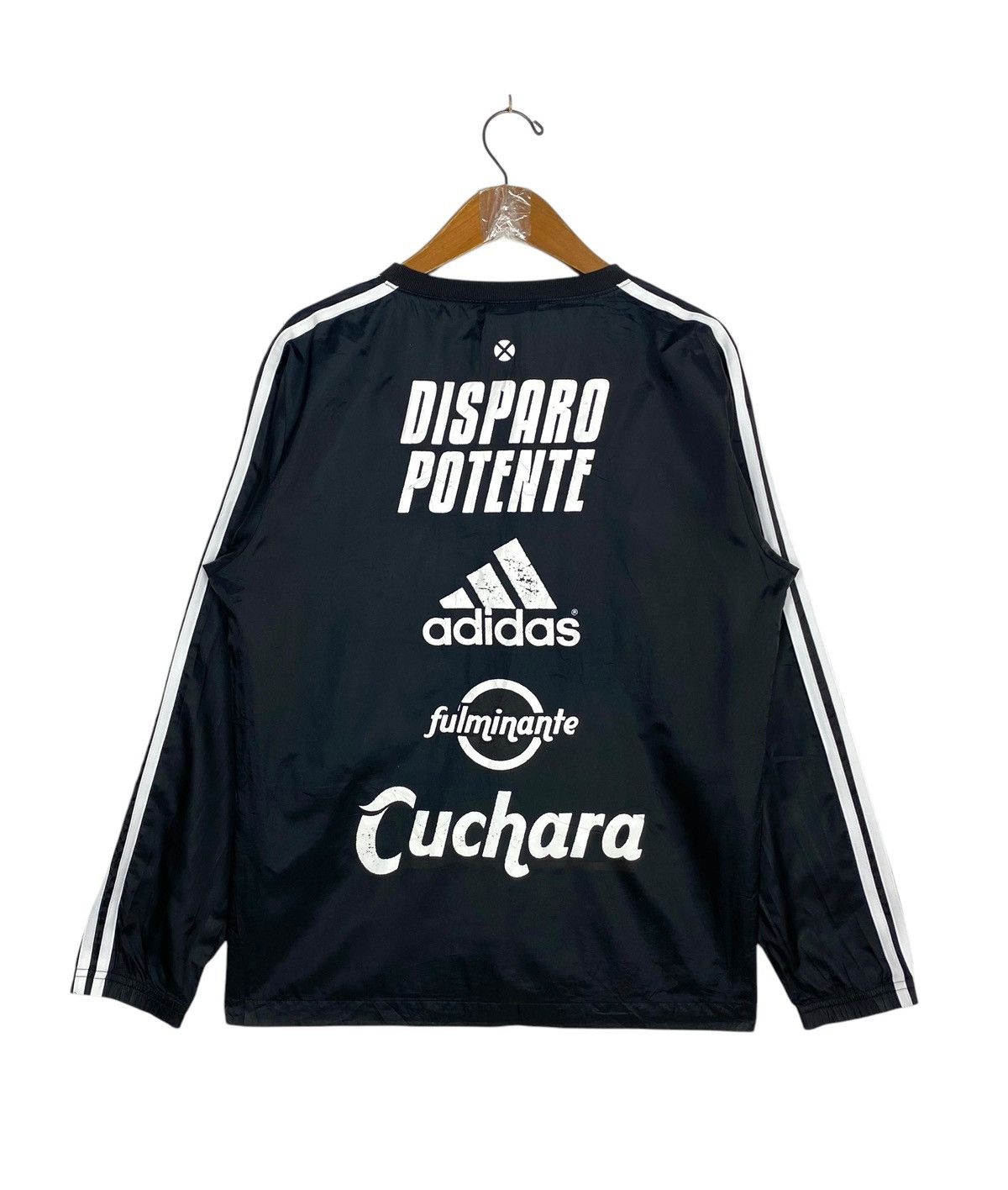 Adidas Rare‼️ Adidas Disparo Potente Big Logo Light Jacket Size US S / EU 44-46 / 1 - 5 Thumbnail
