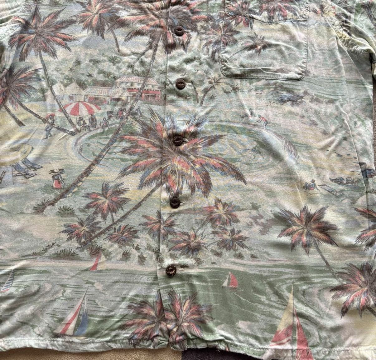 Polo Ralph Lauren Ralph Lauren Polo Hawaiian Short Sleeve Shirt K22 Size US M / EU 48-50 / 2 - 5 Thumbnail