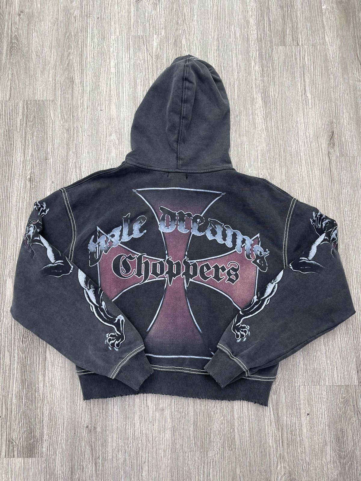 Vale Vale lives hoodie (black) Size US S / EU 44-46 / 1 - 2 Thumbnail