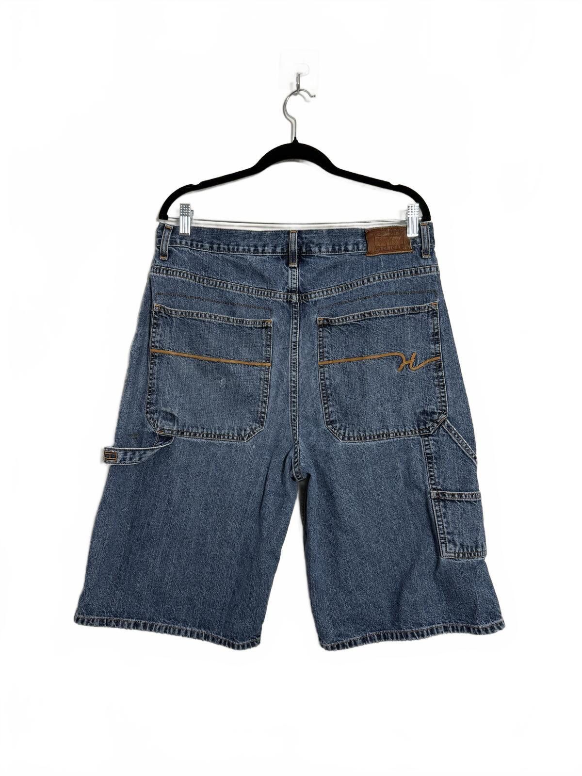 Tommy Jeans Vintage Tommy Hilfiger Denim Carpenter Shorts Size 36 Size US 36 / EU 52 - 2 Thumbnail