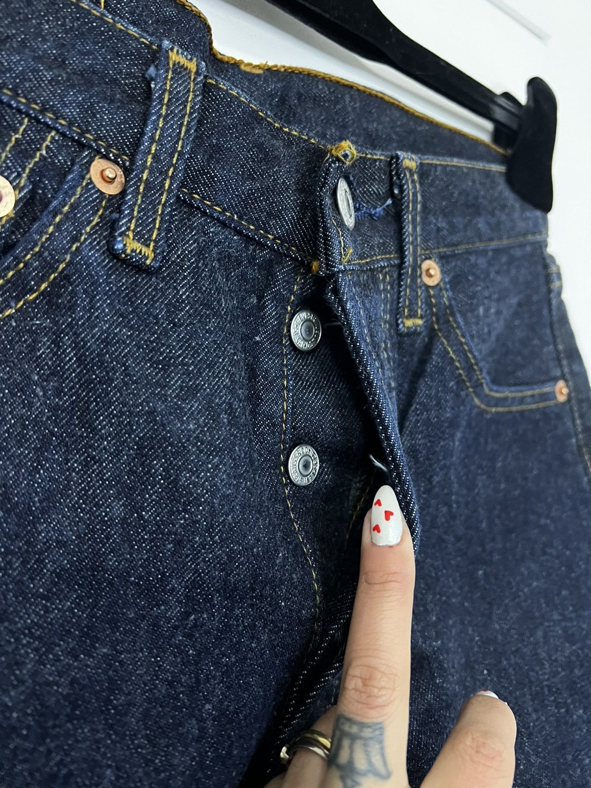 Levi's Levi’s denim jeans new with tag s 28 pants 501 Size 28" / US 6 / IT 42 - 3 Thumbnail