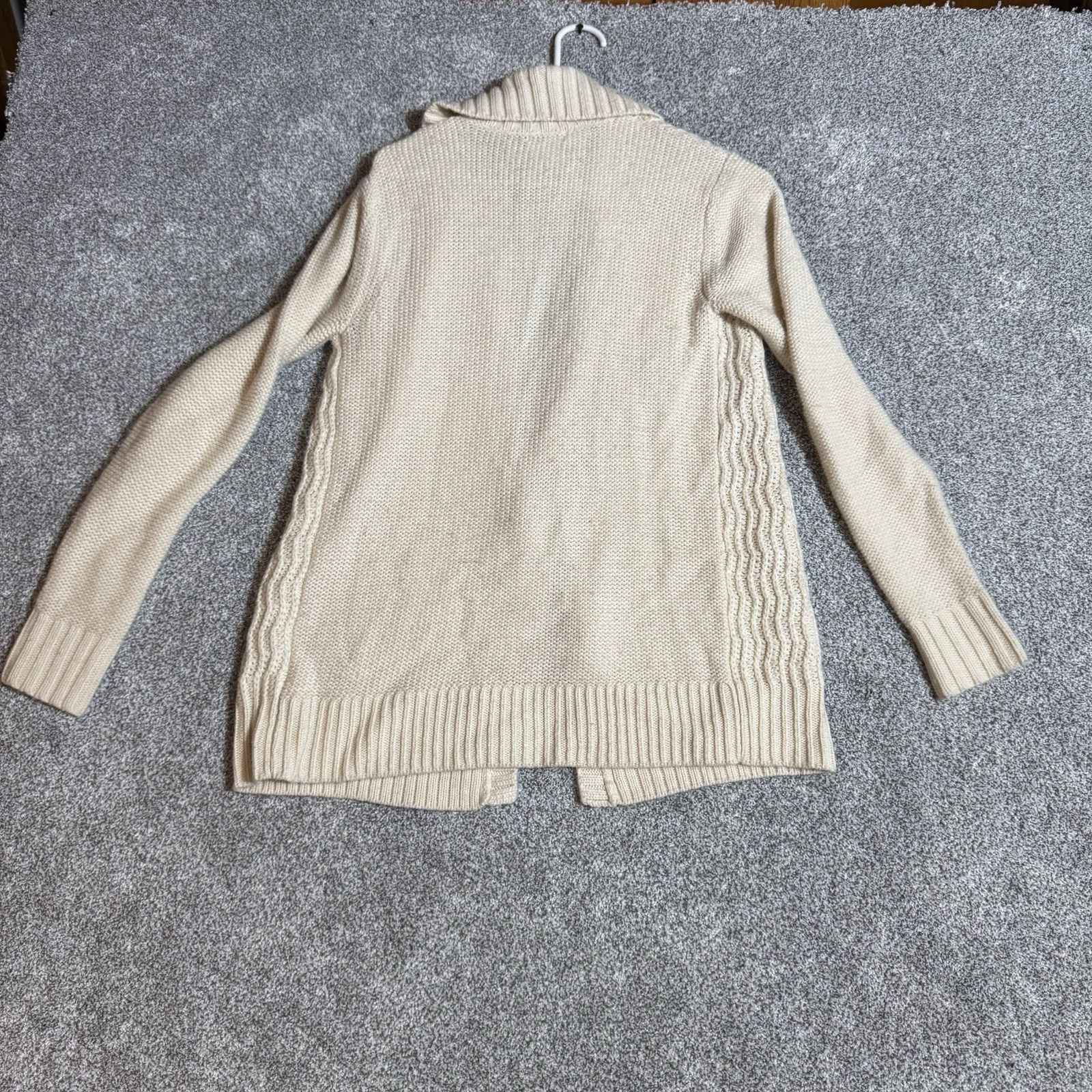 Merona Grandmacore Cardigan Sweater Women M Cozy Shawl Collar Cozy Size M / US 6-8 / IT 42-44 - 7 Thumbnail