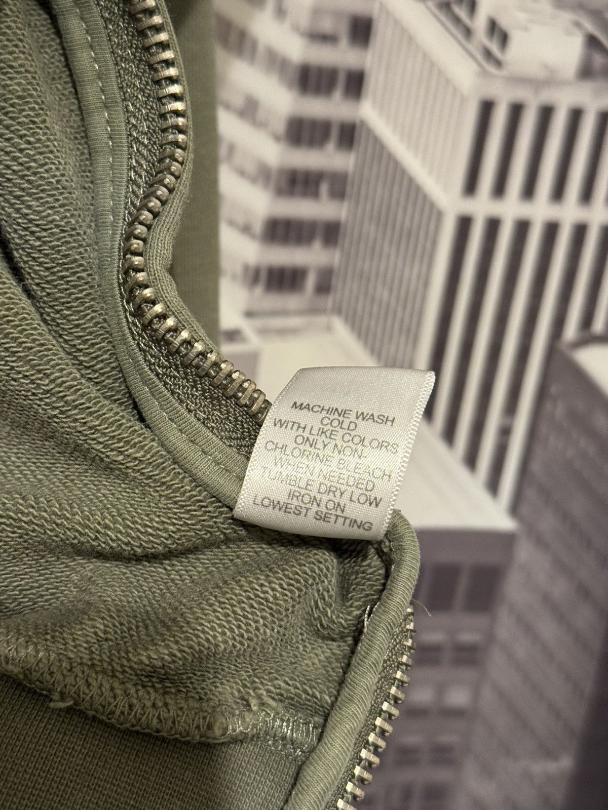 Fear of God OG FOG Fear of God Collection Two ZIP Sweater Olive SZ S 🔥 Size US S / EU 44-46 / 1 - 9 Thumbnail