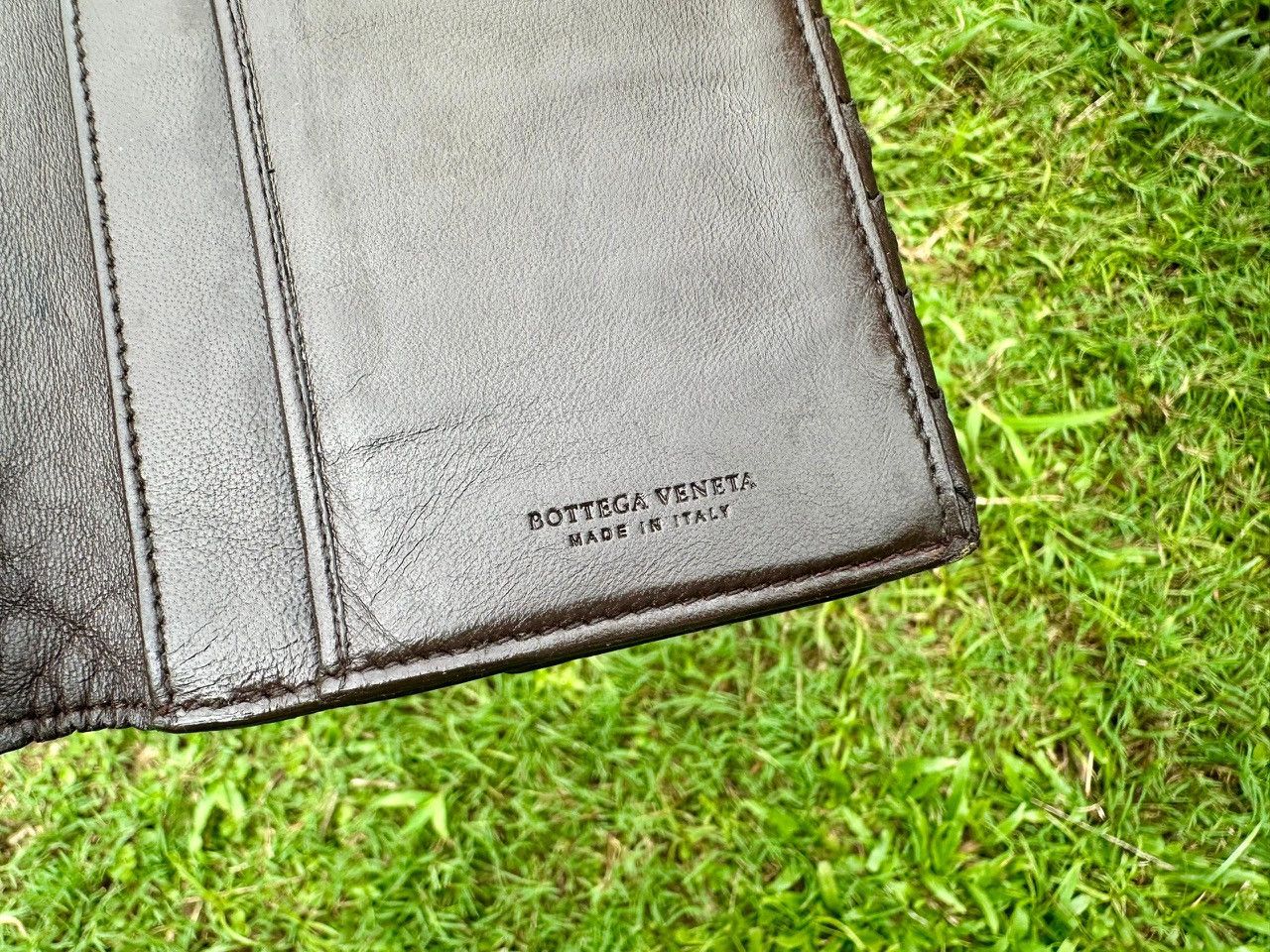 Bottega Veneta Authentic Bottega Veneta Intrecciato Leather Long Wallet Size ONE SIZE - 9 Thumbnail