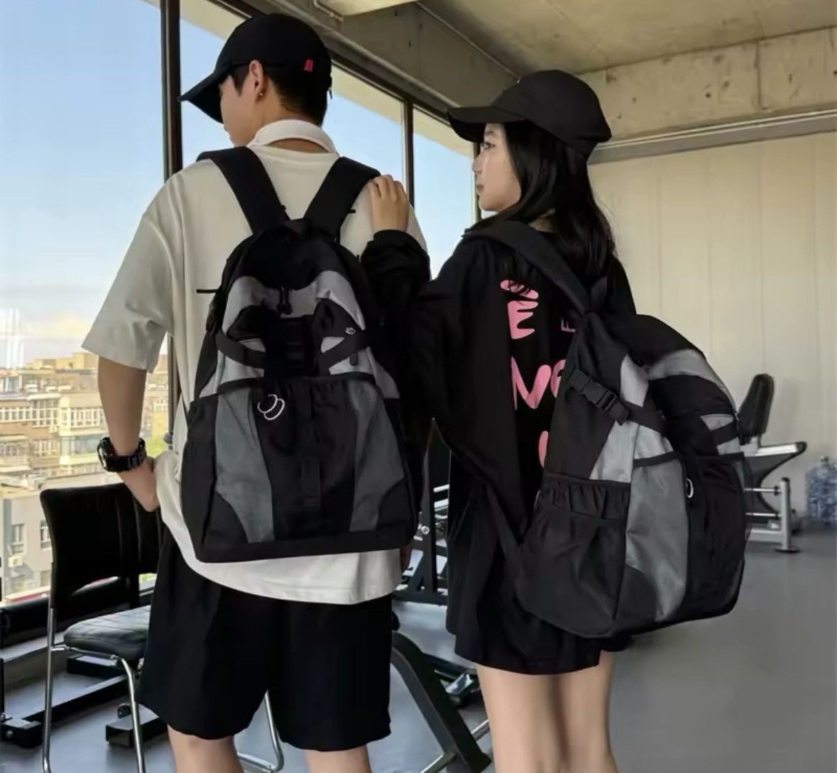 Japanese Brand t Large Capacity School Outdoor Backpack Size ONE SIZE - 3 Thumbnail