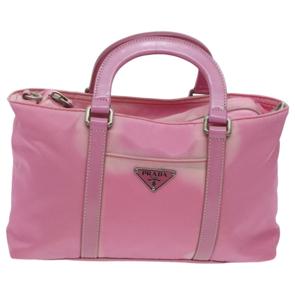 Prada Pink Synthetic Handbag (Pre-Owned) Size ONE SIZE - 1 Thumbnail