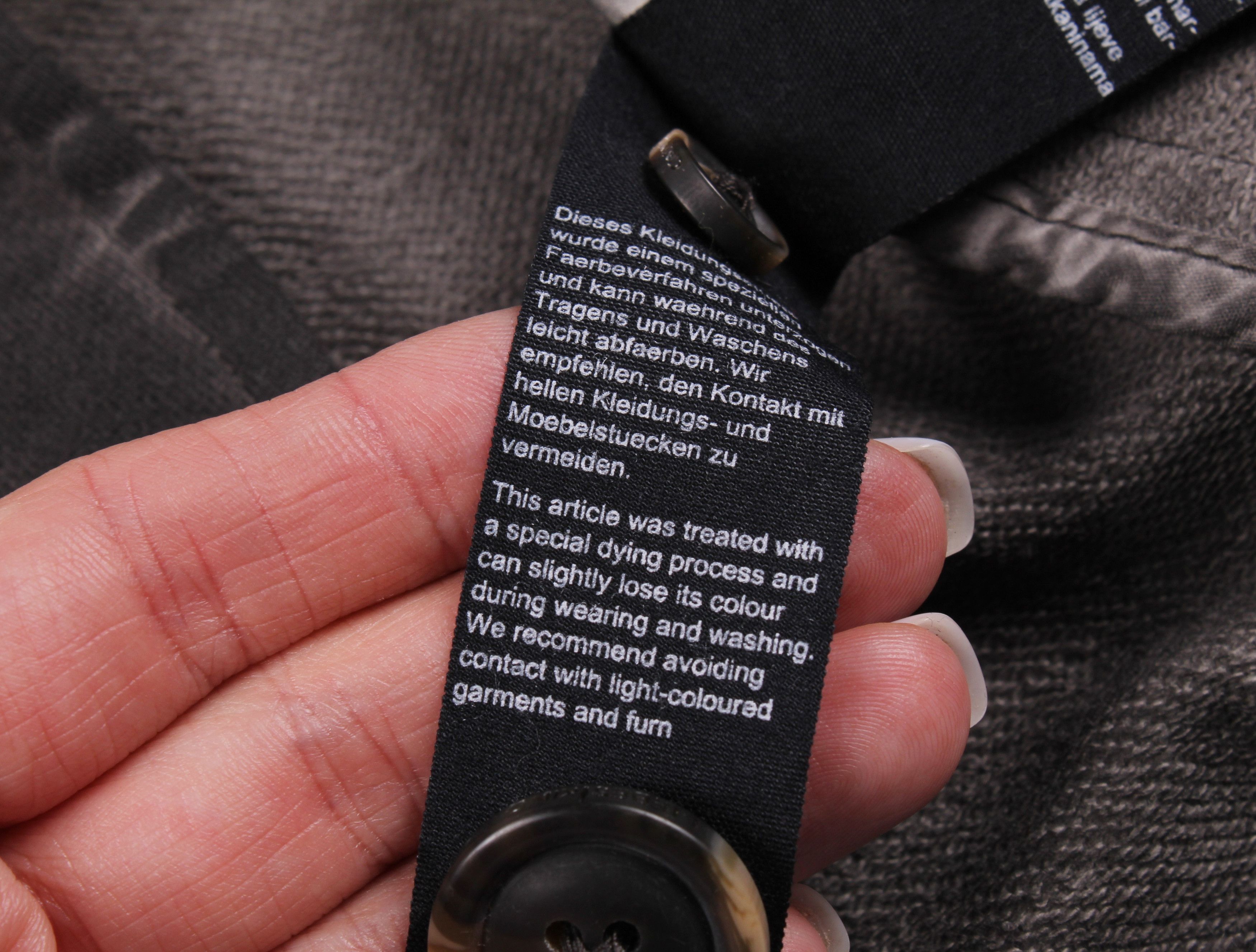 LIEBESKIND BERLIN Liebeskind Berlin Avant Garde Garment Dyed Blazer Size XS / US 0-2 / IT 36-38 - 7 Thumbnail