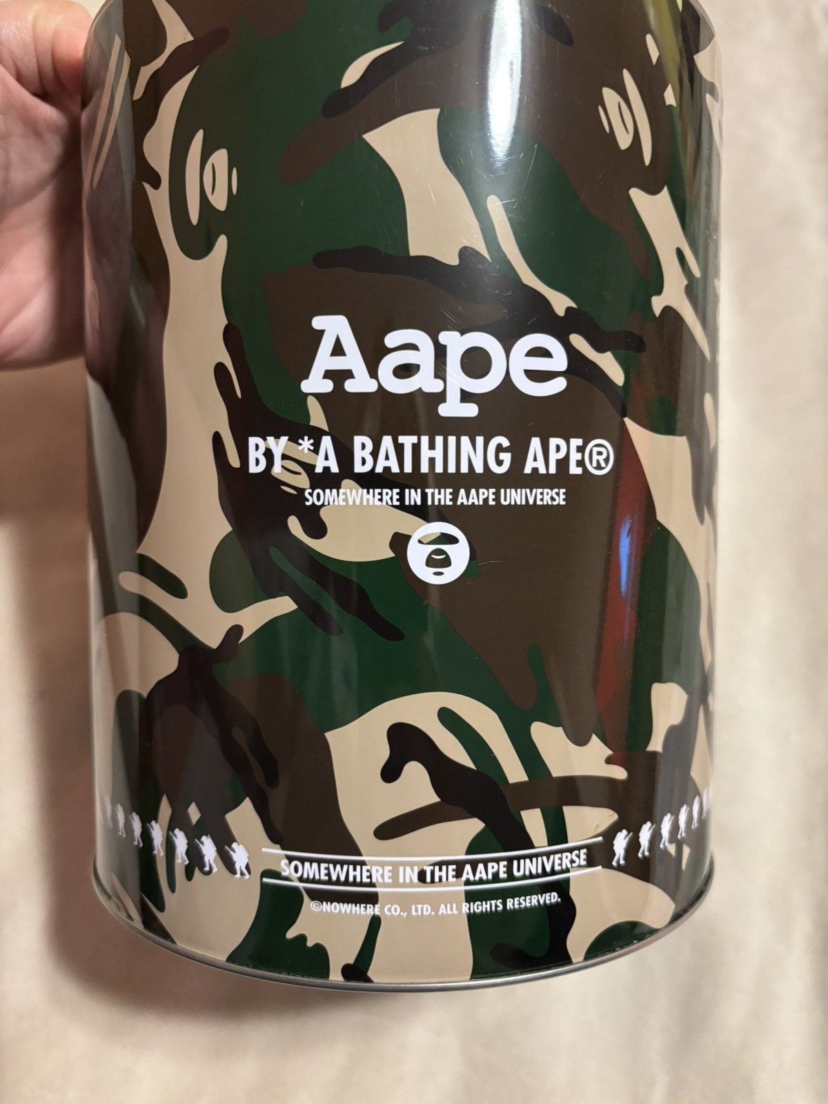 Aape AAPE Tin Trash Can Size ONE SIZE - 3 Thumbnail