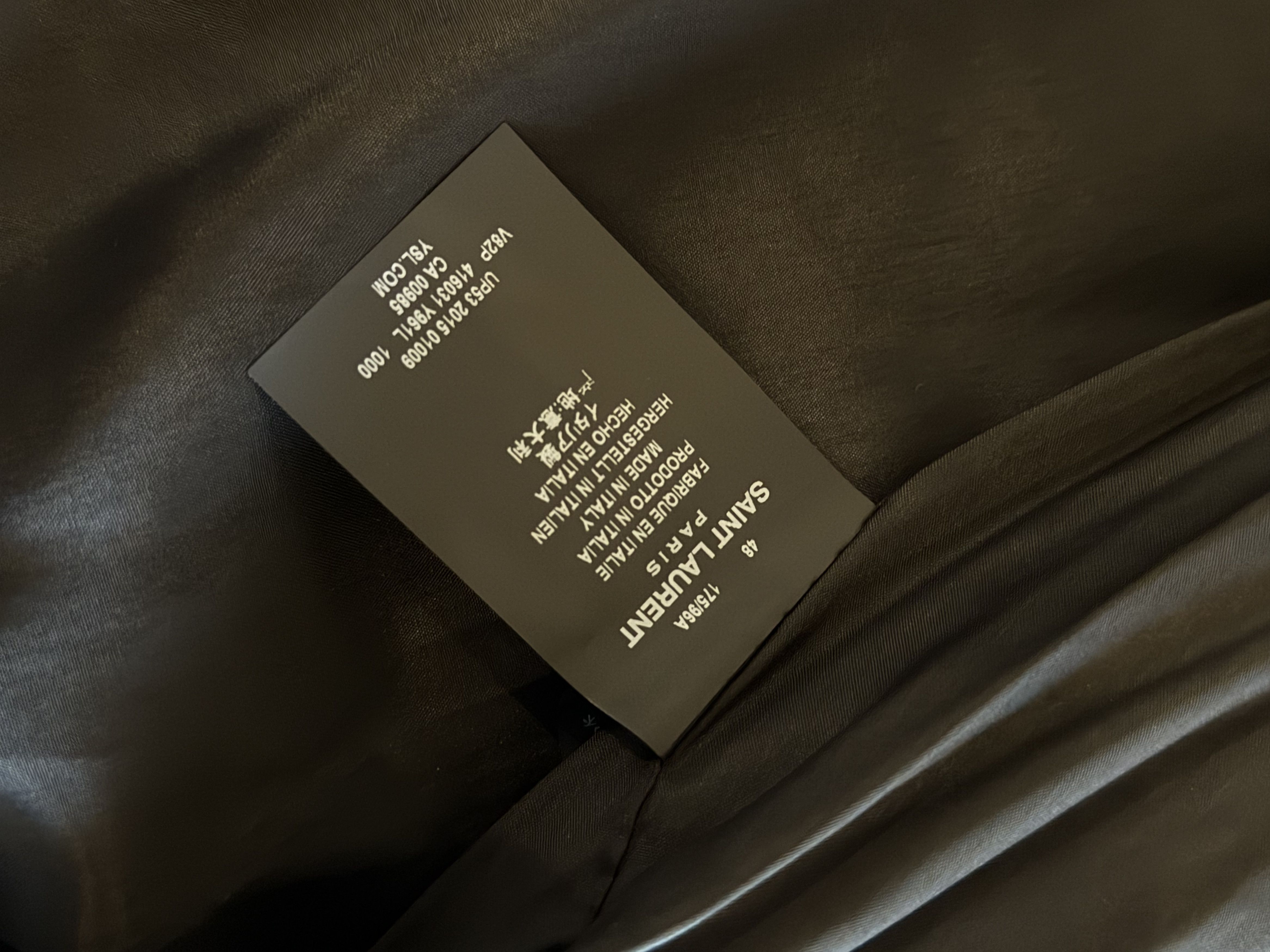 Saint Laurent Paris SAINT LAURENT SS2016 BABY SEQUIN SILK BOMBER Size US M / EU 48-50 / 2 - 5 Thumbnail