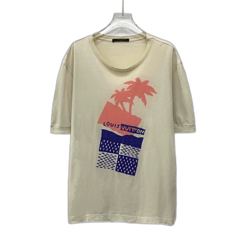 Louis Vuitton Louis Vuitton Cotton Graphic T-Shirt XXL | Grailed