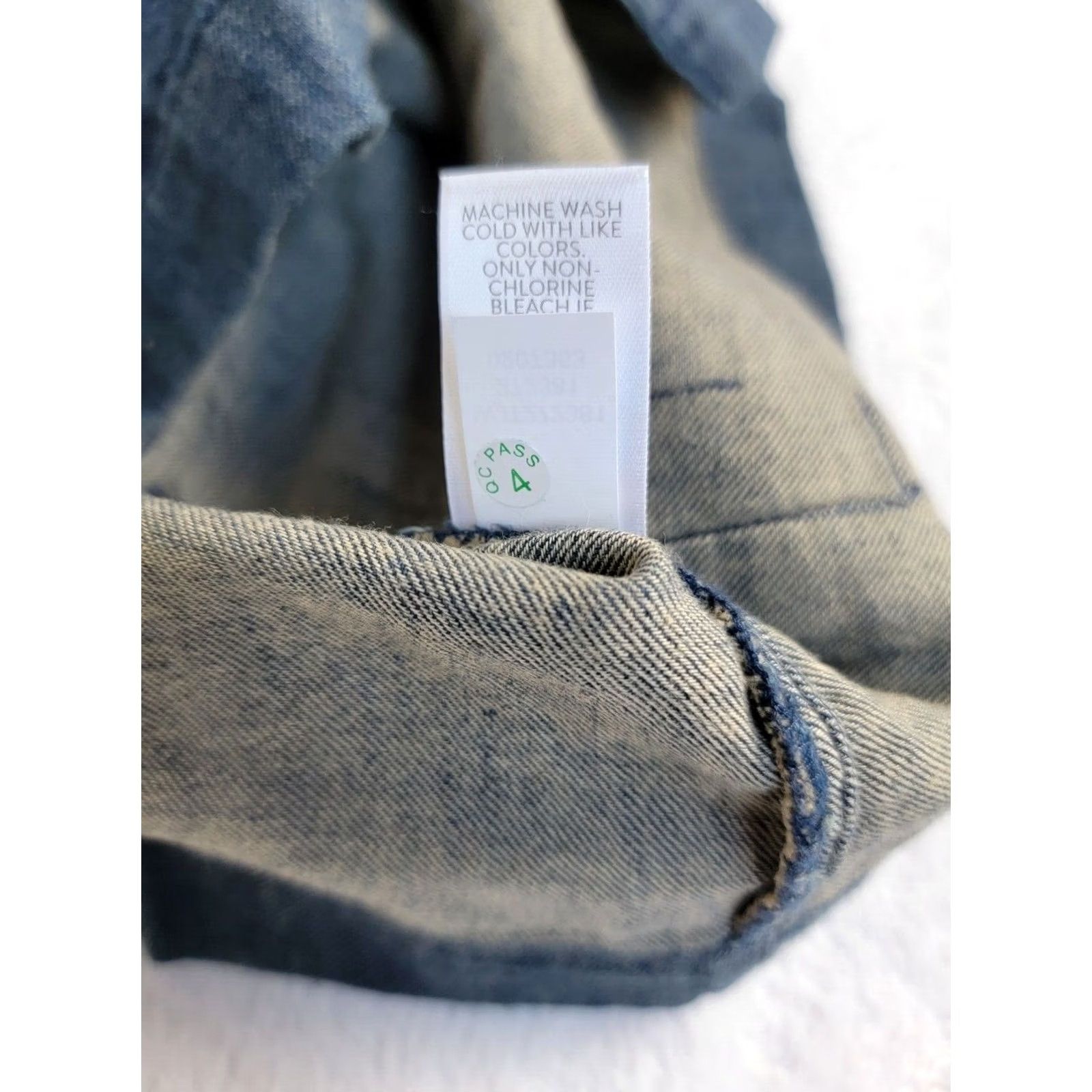 J. Jill J.Jill Indigo Womens Button Front Denim Jacket Size Small Blue Pockets Casual Size S / US 4 / IT 40 - 5 Thumbnail