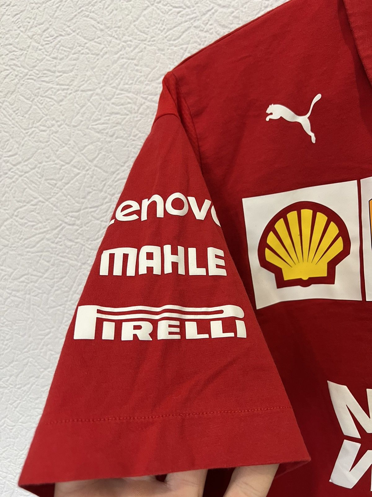 Puma Puma Scuderia Ferrari Racing polo T shirt Mission Winnow Size US L / EU 52-54 / 3 - 4 Thumbnail