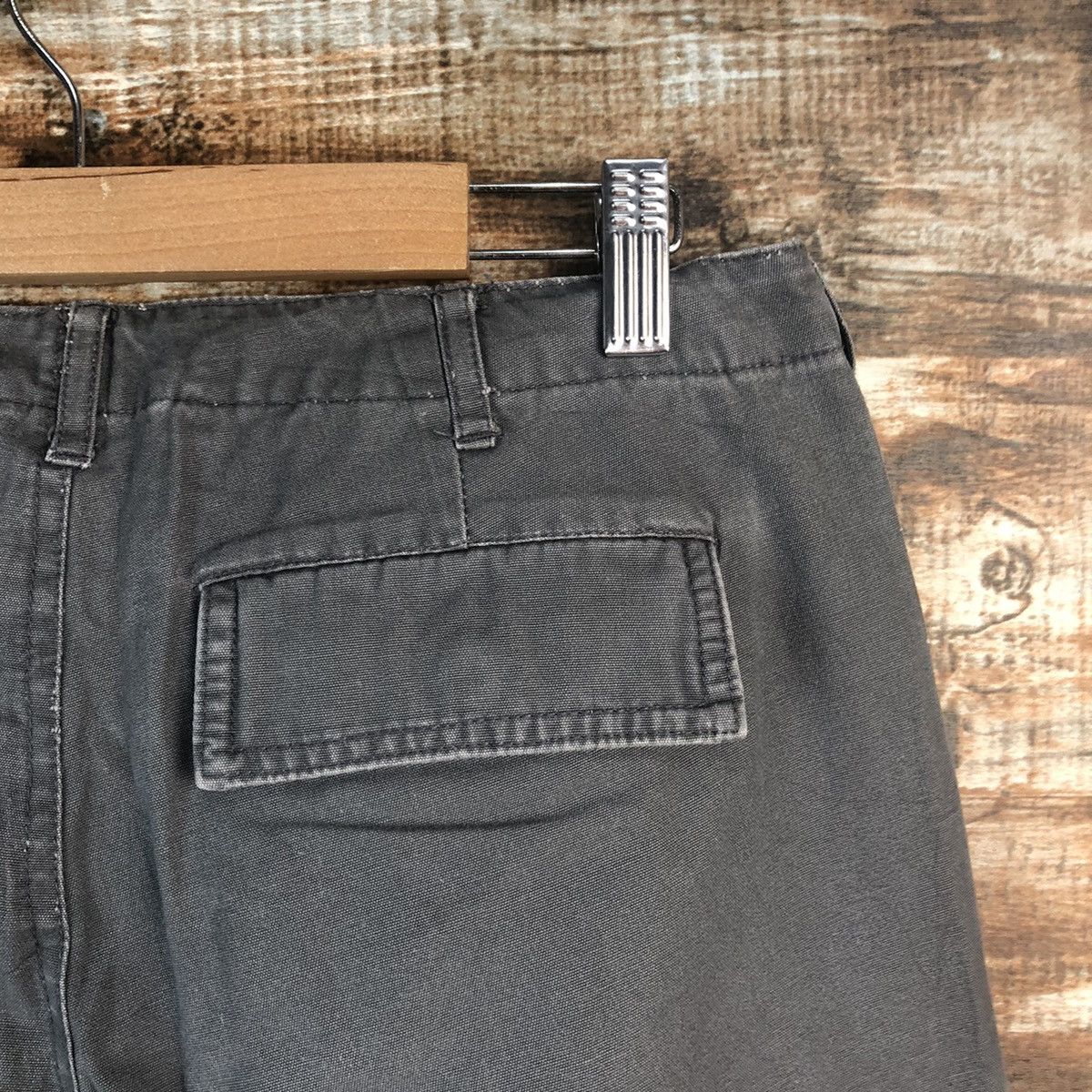 Japanese Brand DL Japanese Brand Gray Cargo Multipocket Pants #C655 Size US 27 - 17 Thumbnail