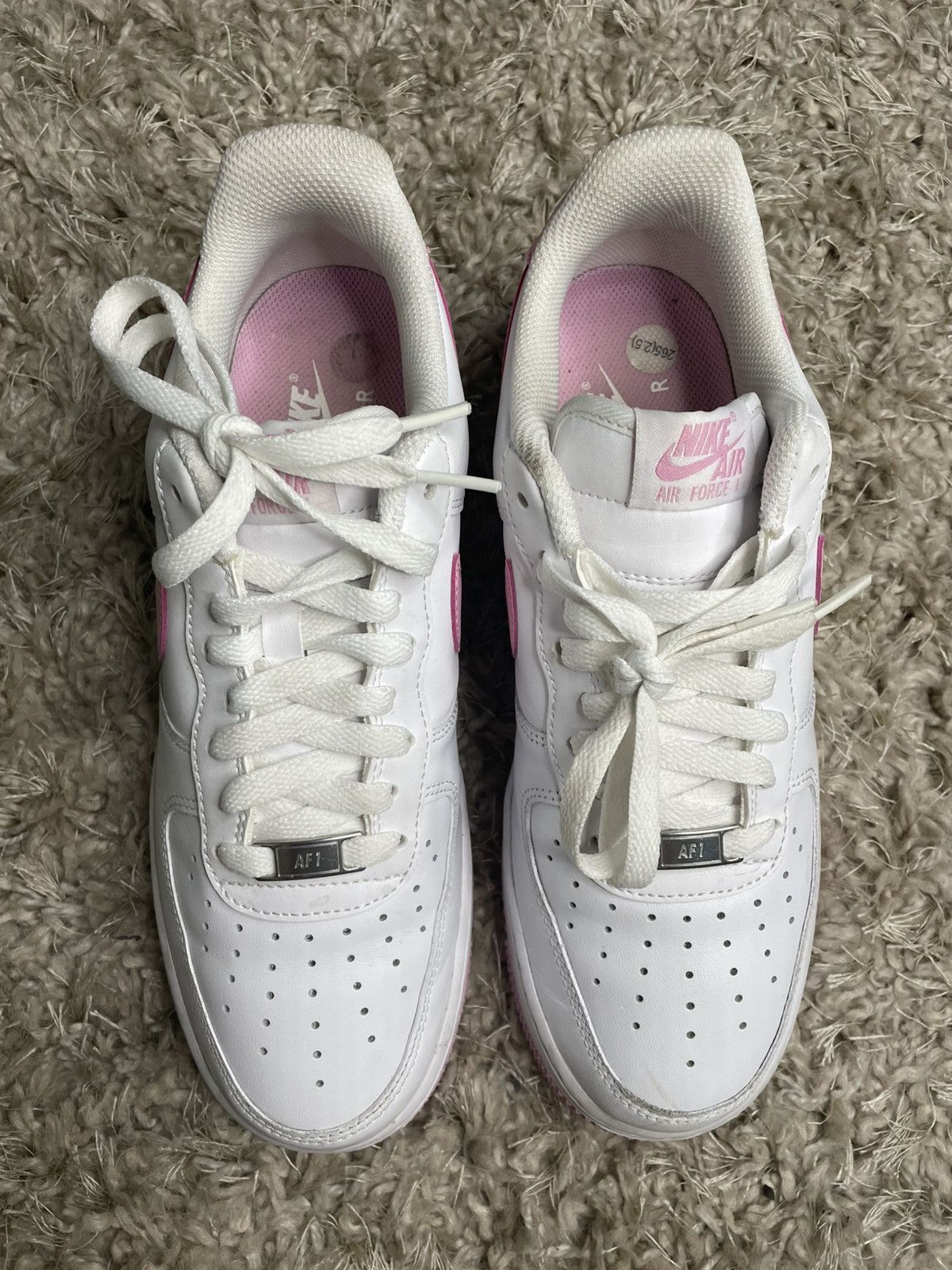 Nike Air Force 1 Bubblegum Size US 8.5 / EU 41-42 - 5 Thumbnail