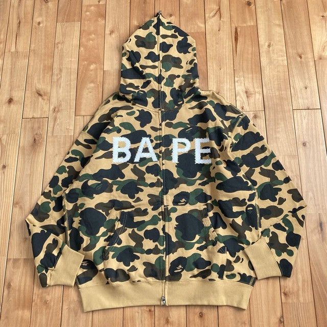 Bape BAPE LOGO RHINESTONE RELAXED FIT FULL ZIP HOODIE 1st Camo Size US L / EU 52-54 / 3 - 2 Thumbnail