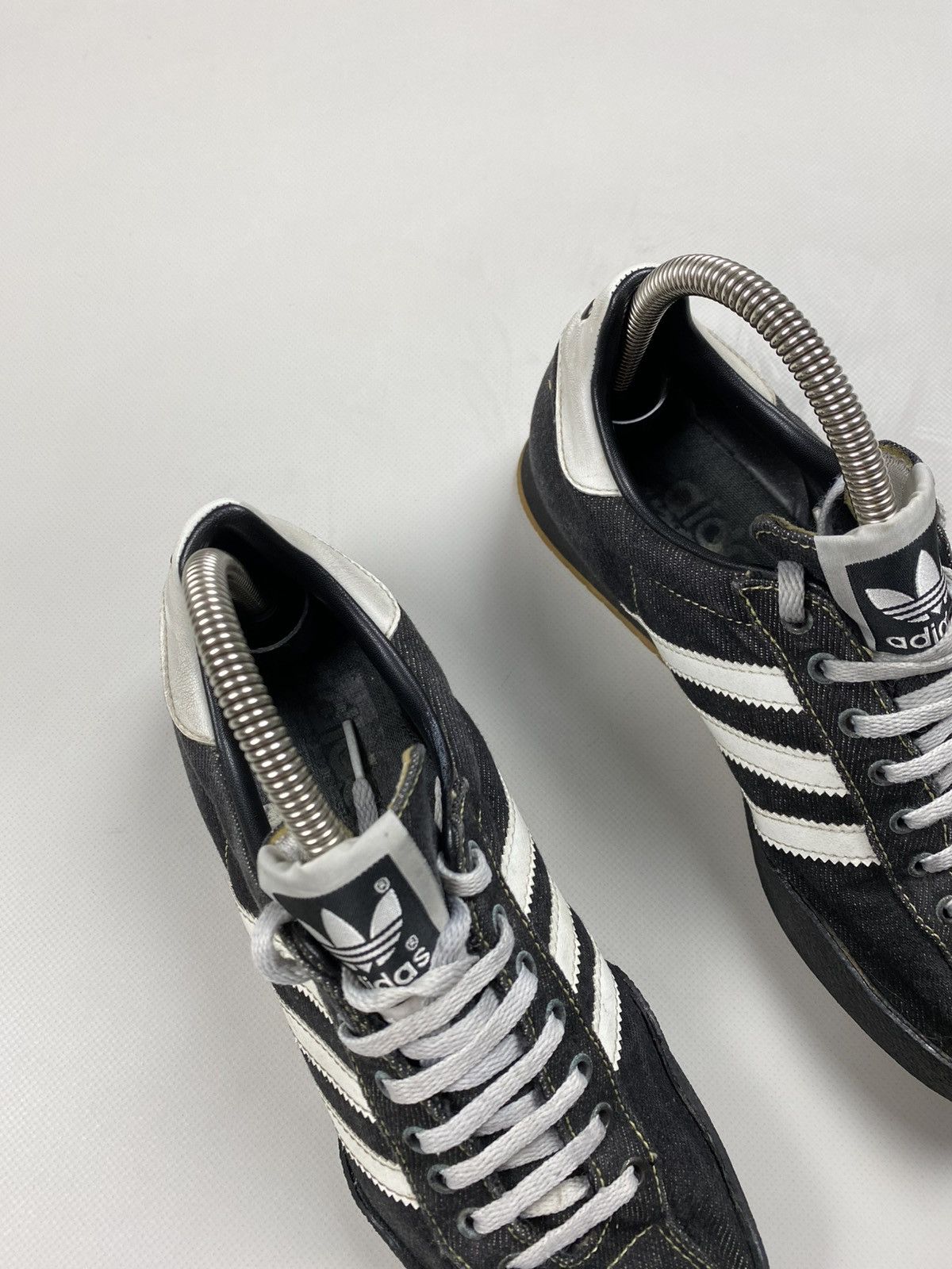 Adidas × Vintage Adidas Vintage Y2K Denim Low Top Sneakers Shoes Size US 5.5 Size US 5.5 / IT 35.5 - 5 Thumbnail