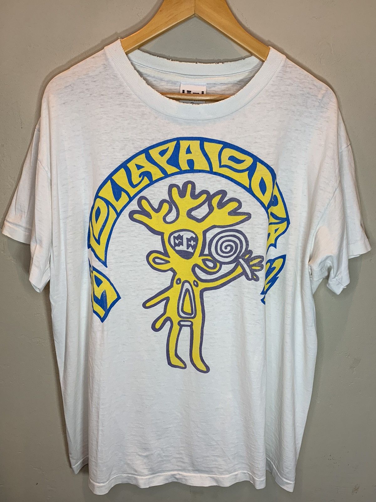 Band Tees RARE* Vintage 1992 Lollapalooza Festival Single Stitch Shirt Size US L / EU 52-54 / 3 - 1 Thumbnail
