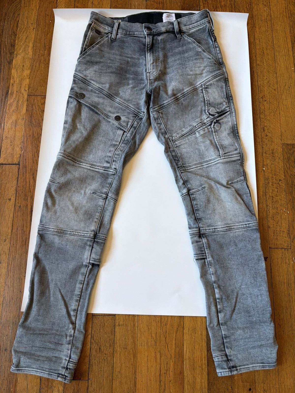 G-Star G-Star RAW Airblaze 3D Skinny Jeans Grey 30x32 Size US 30 / EU 46 - 1 Thumbnail