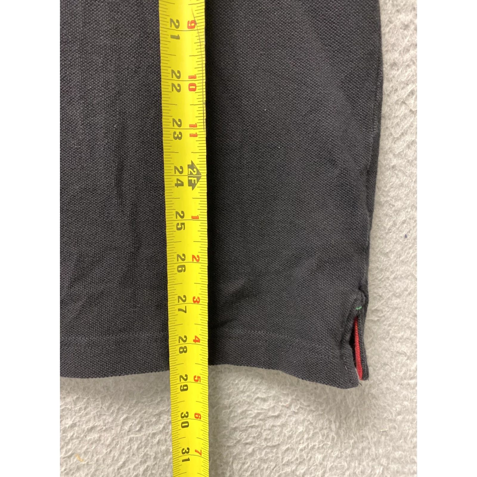 Tommy Hilfiger VINTAGE Tommy Hilfiger Polo Shirt Adult Large Black Custom Fit Logo Short Sleeve Mens/Men Golf Casual 90s Brand Clothing Size US L / EU 52-54 / 3 - 5 Thumbnail