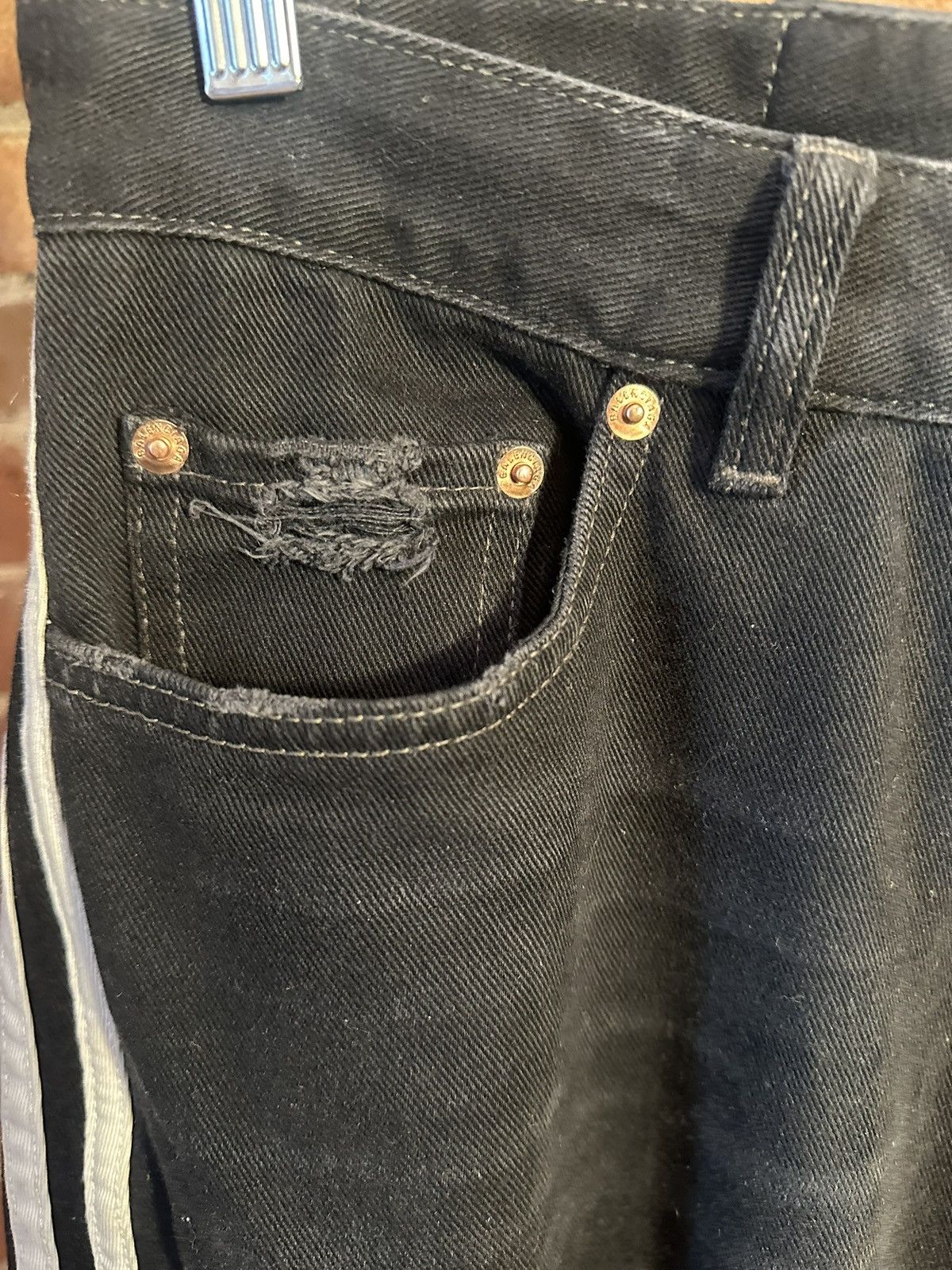 Adidas × Balenciaga SS/23 Runway Balenciaga Adidas Jeans Size US 30 / EU 46 - 3 Thumbnail
