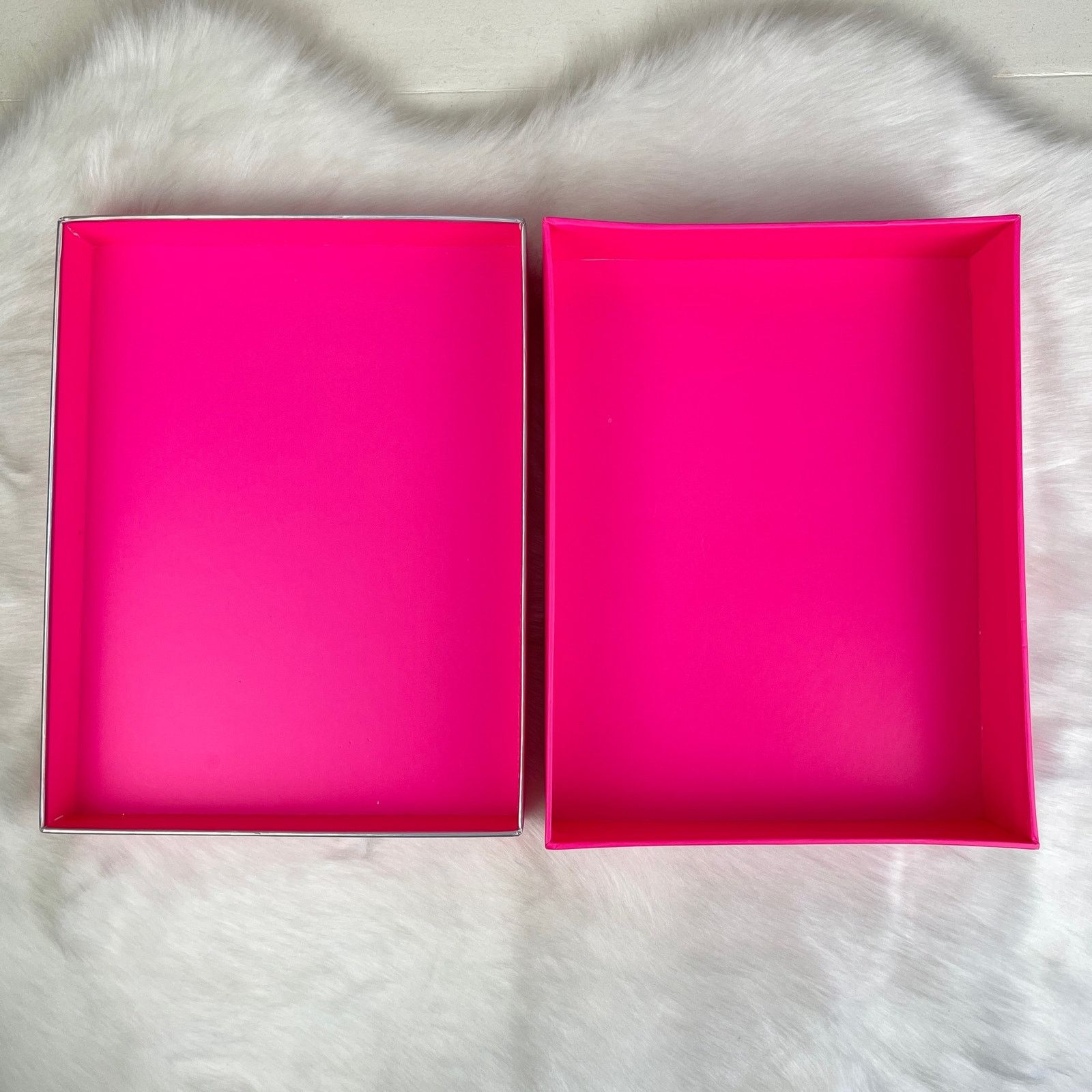 Victoria's Secret Victoria’s Secret PINK Gift Decor Storage Box Silver Logo Size ONE SIZE - 9 Thumbnail