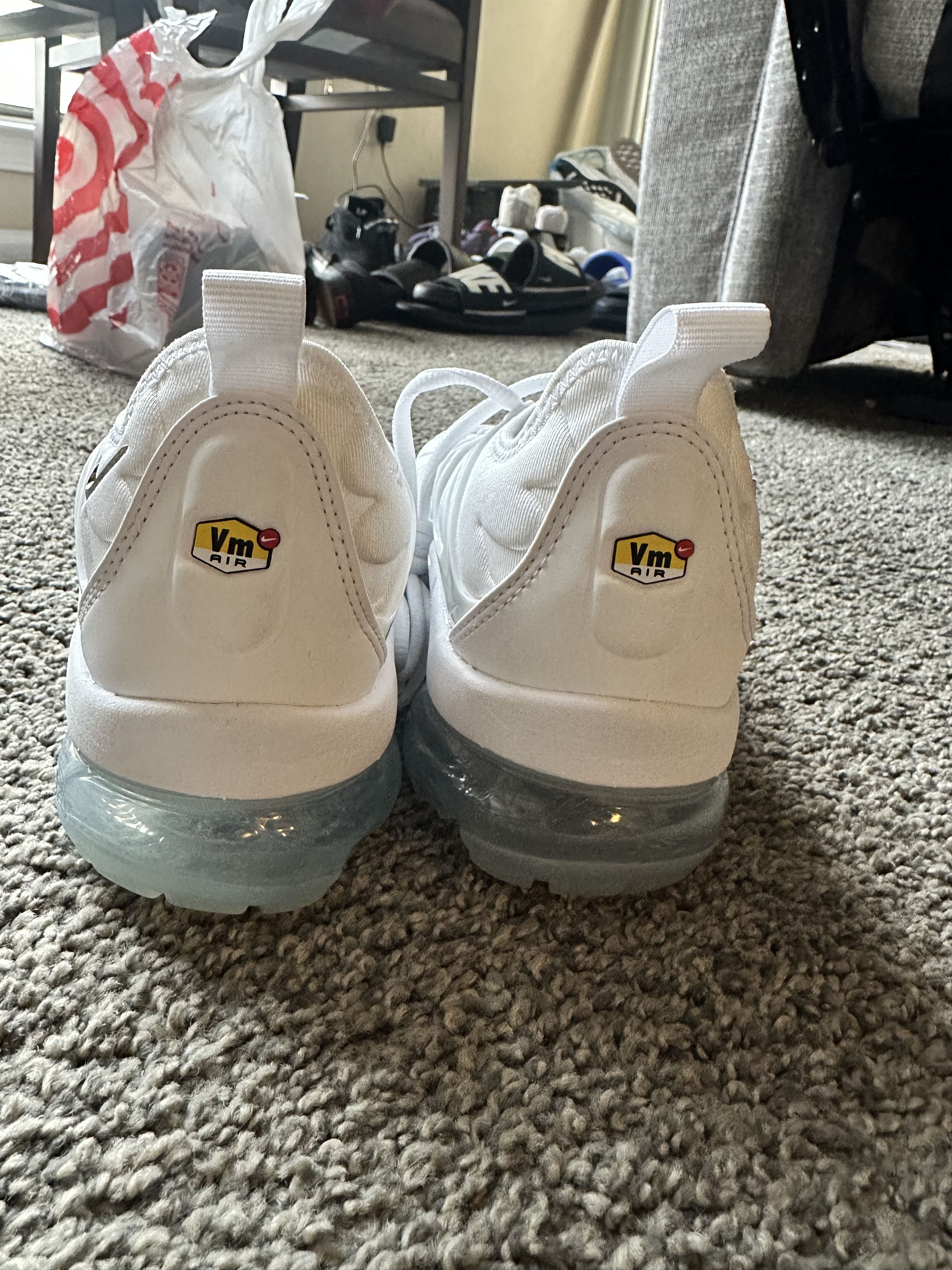 Nike Nike Air Vapormax Plus White Chrome Size US 7 / IT 37 - 3 Thumbnail