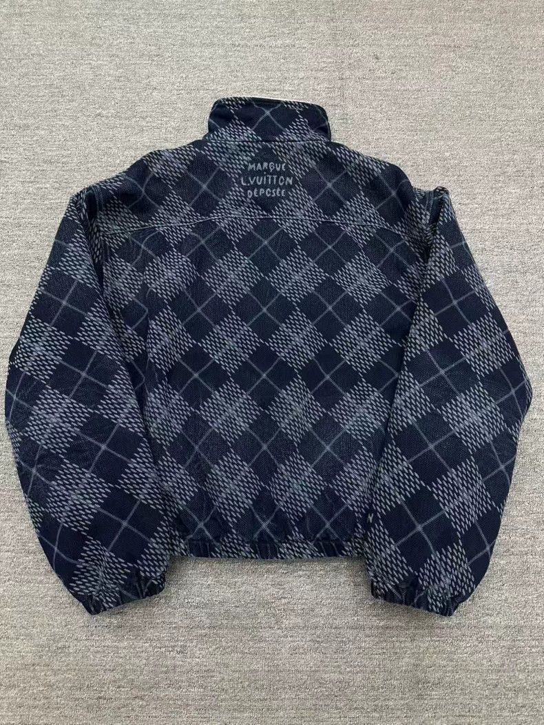 Louis Vuitton Louis Vuitton Checkered Zip Jacket-2505 Size US XL / EU 56 / 4 - 2 Thumbnail
