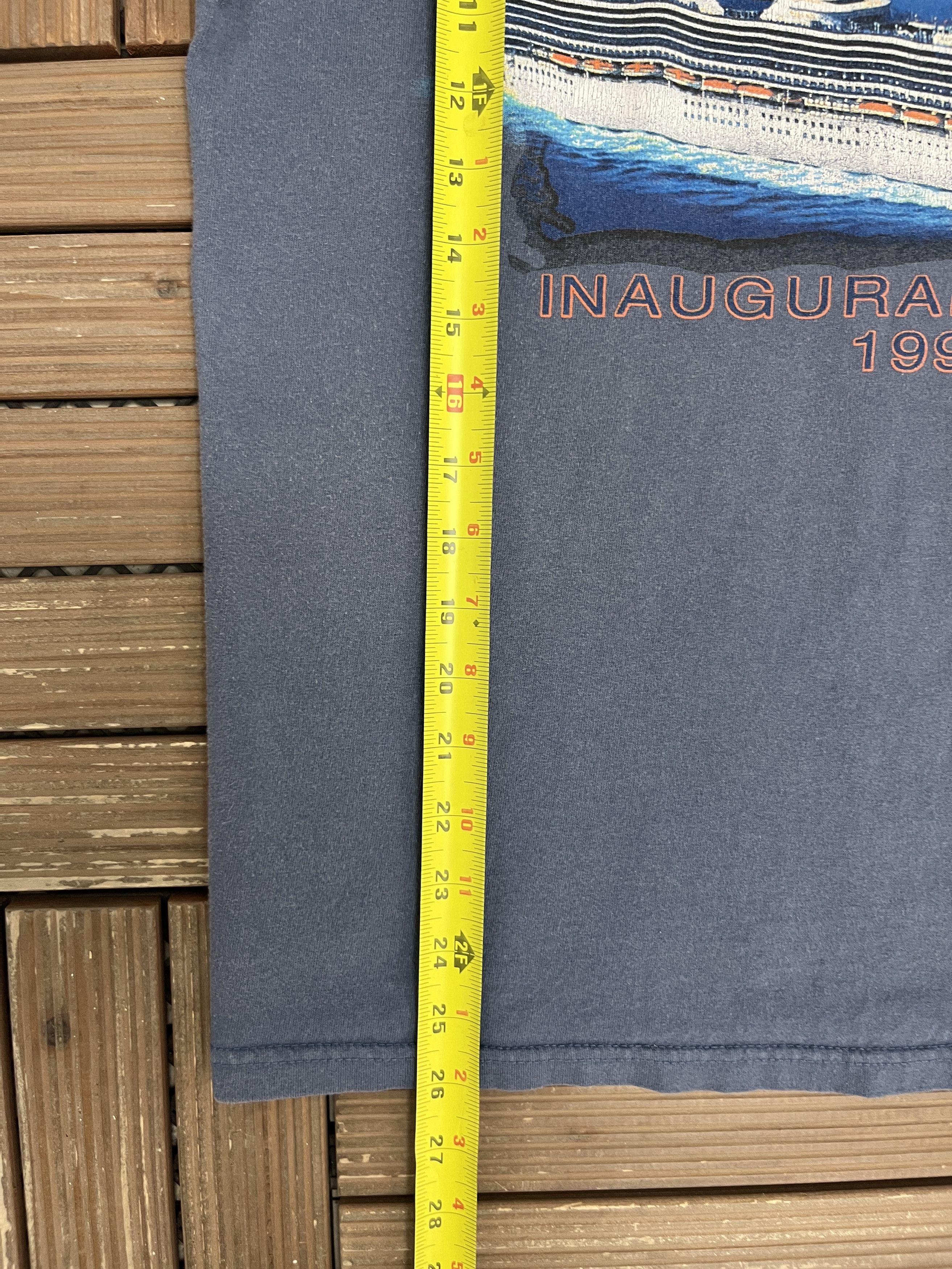 Vintage Grand Princess Cruises Inaugural Season 1998 Vintage T-Shirt Size US M / EU 48-50 / 2 - 7 Thumbnail