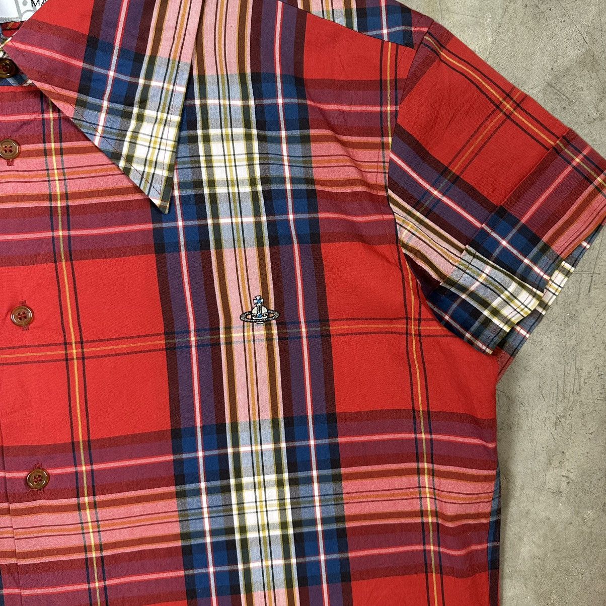 Vivienne Westwood Vivienne Westwood Man Plaid Shirt Button Size US M / EU 48-50 / 2 - 3 Thumbnail