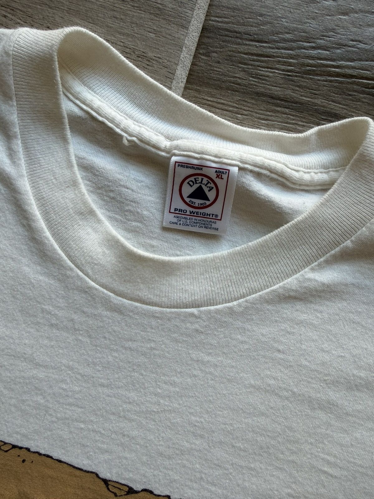 Other Vintage 90s “Will Drink Beer 4 Food” T-Shirt XL Gently Used Size US XL / EU 56 / 4 - 3 Thumbnail