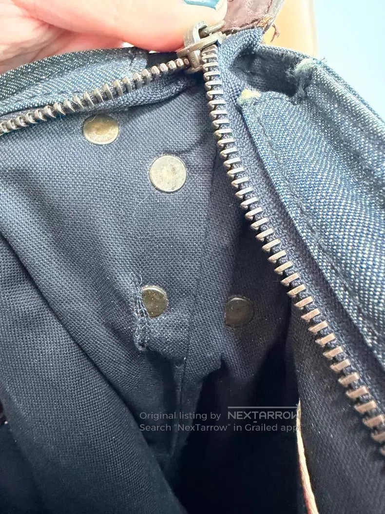 Dries Van Noten Dries Van Noten denim shoulder bag| Size ONE SIZE - 9 Thumbnail