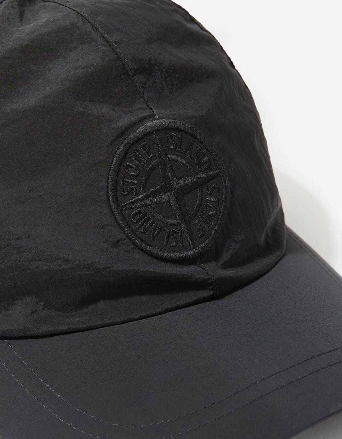 Stone Island Stone Island Black Nylon Metal Cap Size 32 - 3 Thumbnail