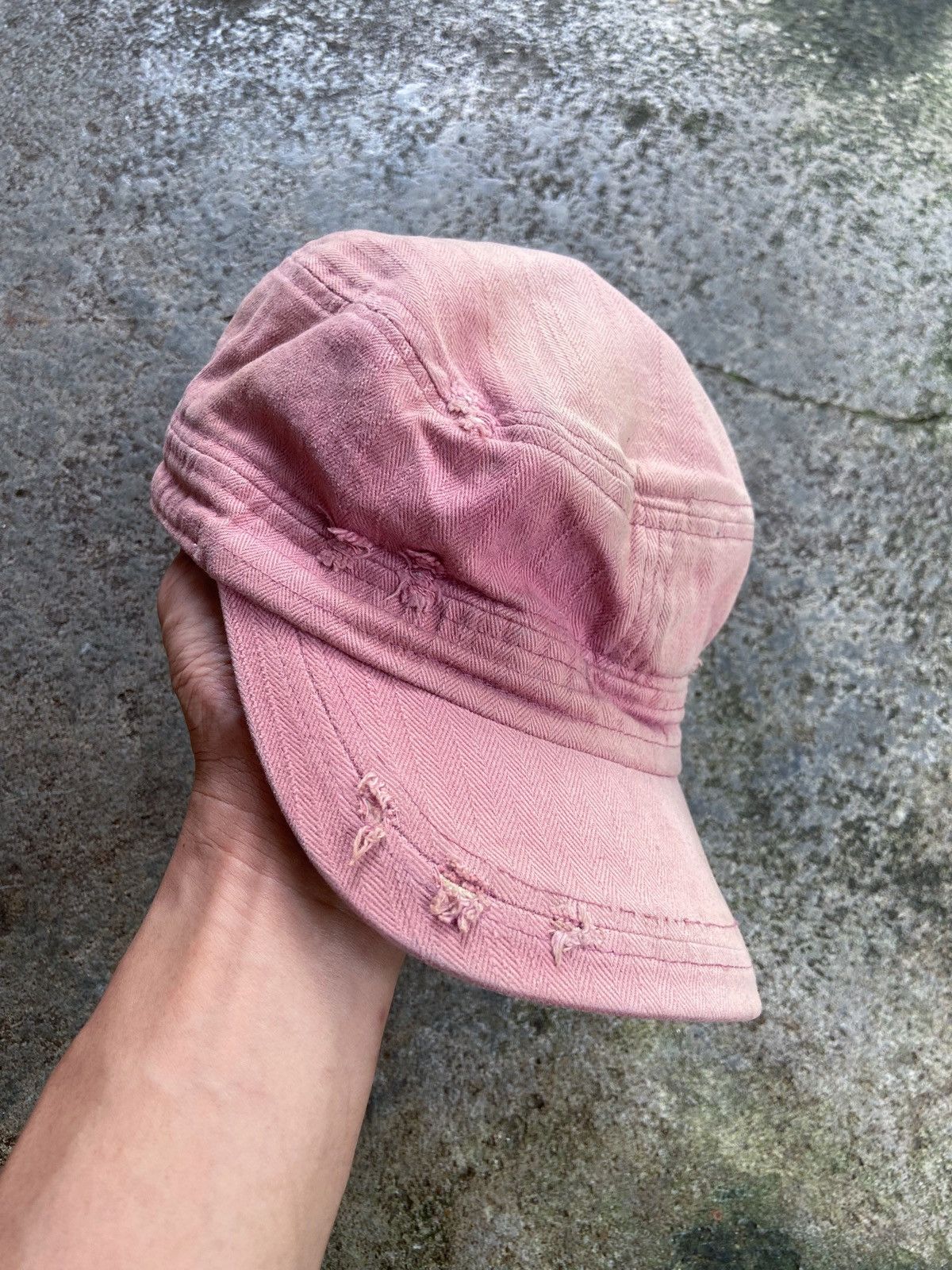 Japanese Brand JAPANESE SKULL DISTRESSED COMMANDO CAPS Size ONE SIZE - 3 Thumbnail