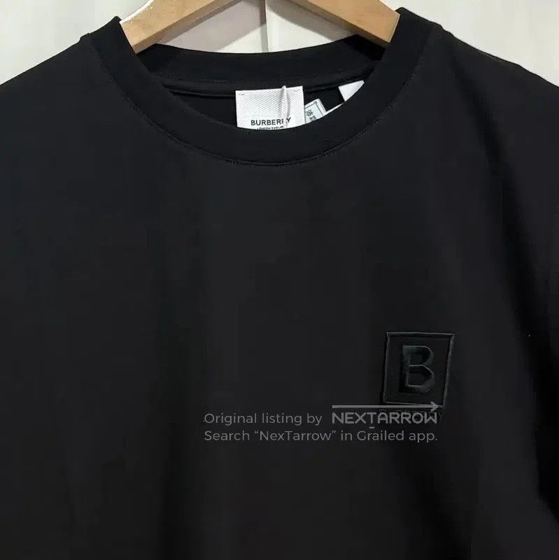 Burberry Burberry Short Sleeve Black Cotton T-Shirt. Size S / US 4 / IT 40 - 3 Thumbnail