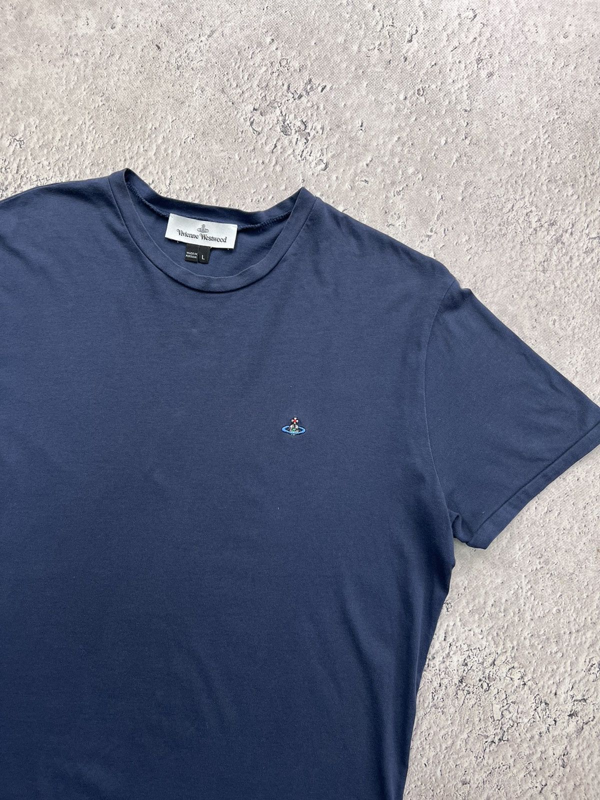 Vintage × Vivienne Westwood Vivienne Westwood Polo T Shirt Vintage Small Orb Logo Luxury Size US L / EU 52-54 / 3 - 2 Thumbnail