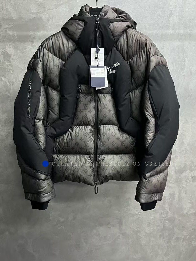 Louis Vuitton Black Puffer Jacket with Hood, Size M Size US M / EU 48-50 / 2 - 1 Thumbnail