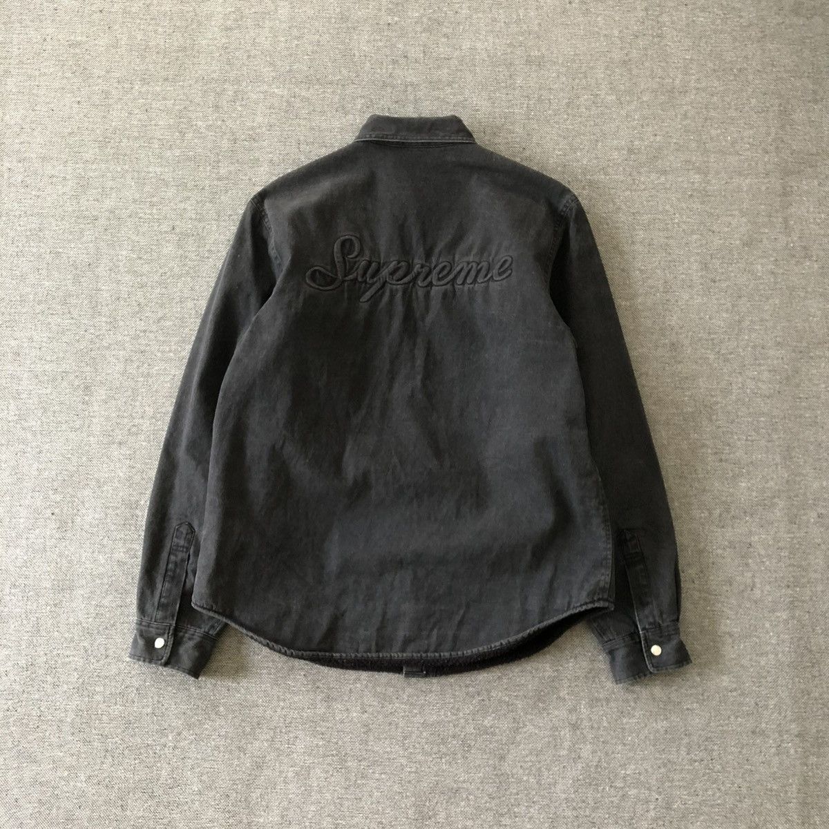 Supreme Supreme Snap Front Denim Jacket F/W 2010 | Grailed