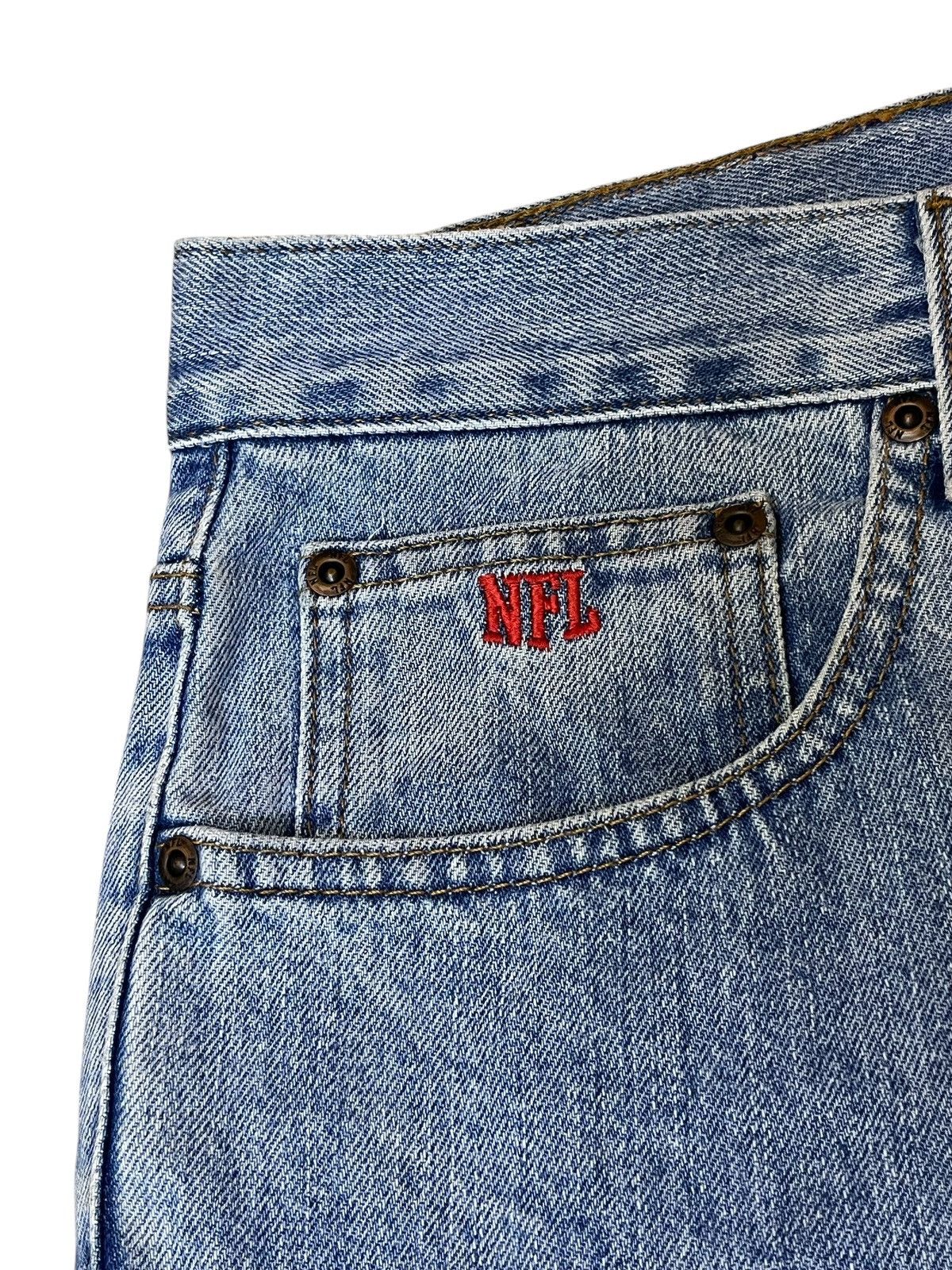 NFL GRAIL🔥NFL NEW YORK GIANTS TEAM TAILGATER RELAXED JEANS Size US 35 - 7 Thumbnail