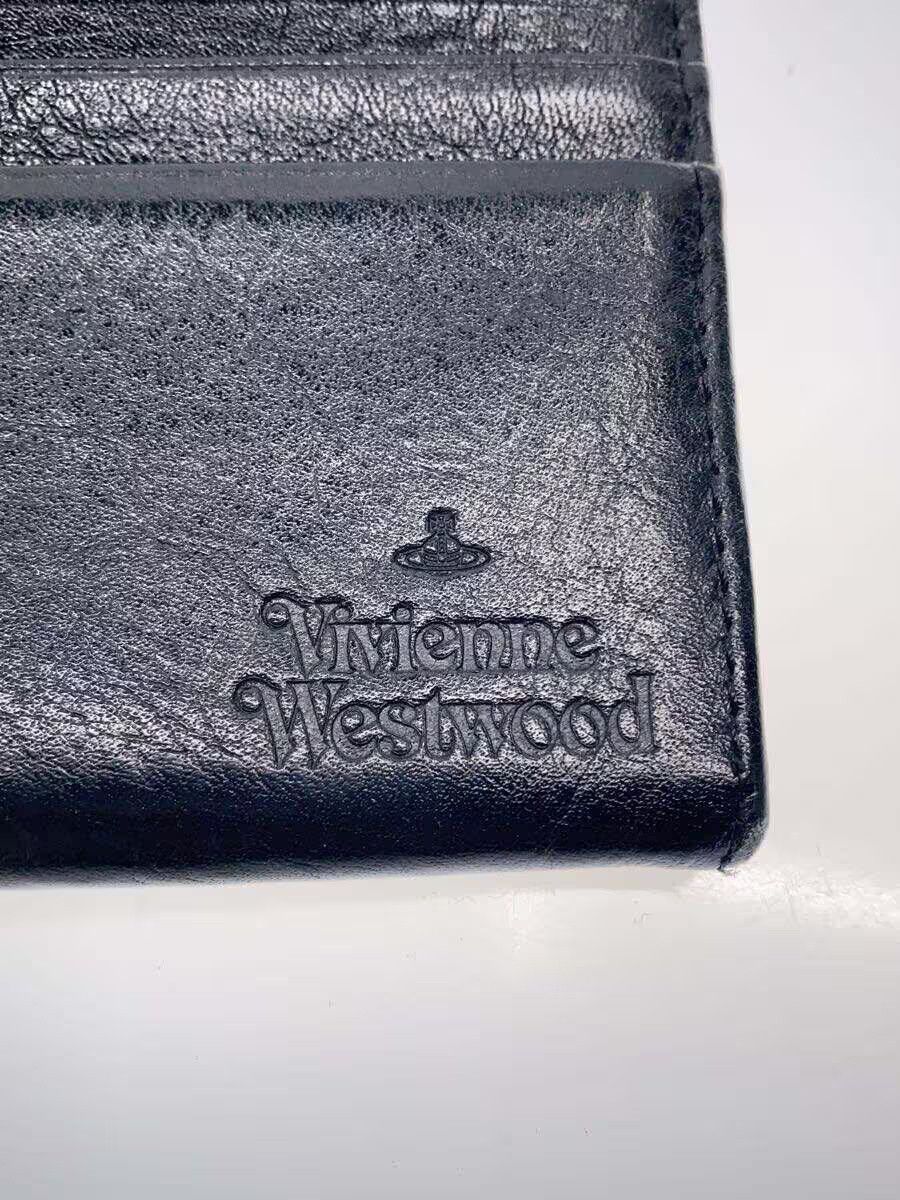Vivienne Westwood Vivienne Westwood Corner Threaded Lthr Long Wallet Black Size ONE SIZE - 3 Thumbnail