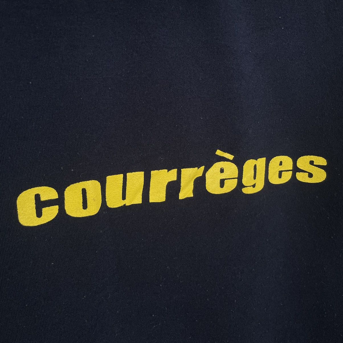 Courreges × Vintage Vintage Courreges Pullover Hoodie Size US S / EU 44-46 / 1 - 2 Thumbnail