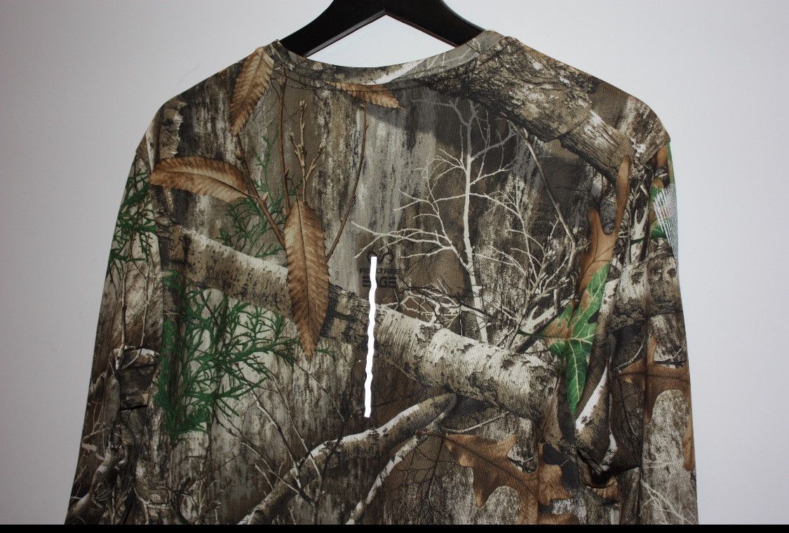 Nike RARE Nike lab fw19 Reflective Skeleton Realtree longsleeve Size US S / EU 44-46 / 1 - 3 Thumbnail