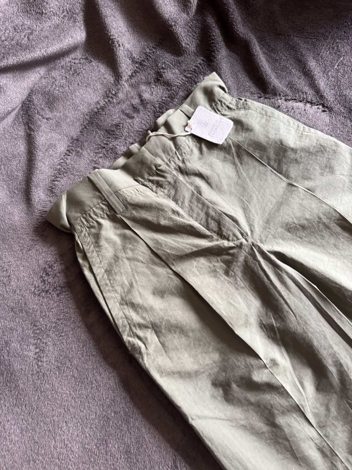 Brunello Cucinelli Brunello Cucinelli womans luxury pants NEW Size 28" / US 6 / IT 42 - 2 Thumbnail