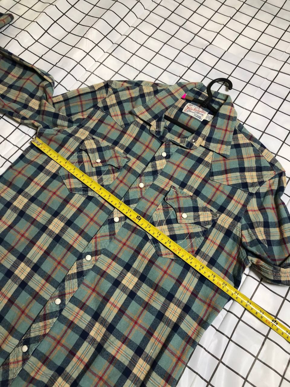 True Religion True Religion Check Cotton Flannel Western Cut Sport Shirt Size US L / EU 52-54 / 3 - 11 Thumbnail